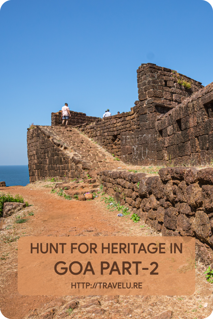 In the Portuguese era, the residents here had to paint the houses every year after monsoons. This tradition continues giving the area a vivid Portuguese palette! - Hunt for Heritage in Goa - Part 2 - Travelure ©