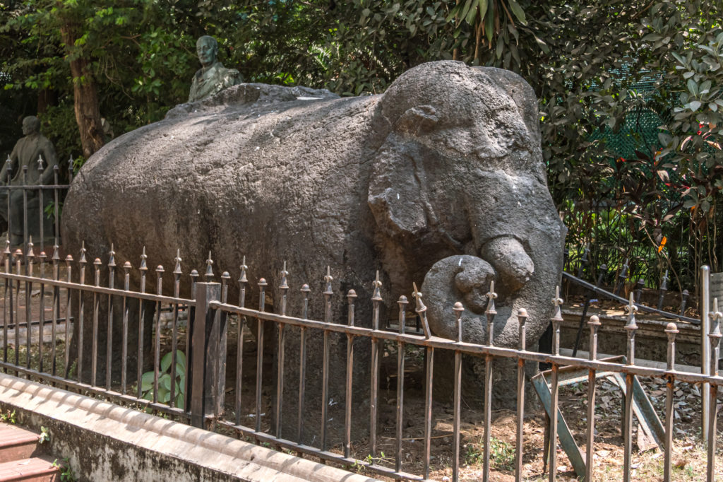 The elephant statue that gave Elephanta its name lies in Bhau Daji Lad Museum now - Travelure ©