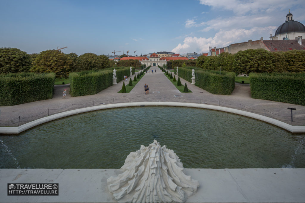 Lower Belvedere, viewed from the gardens - Travelure ©