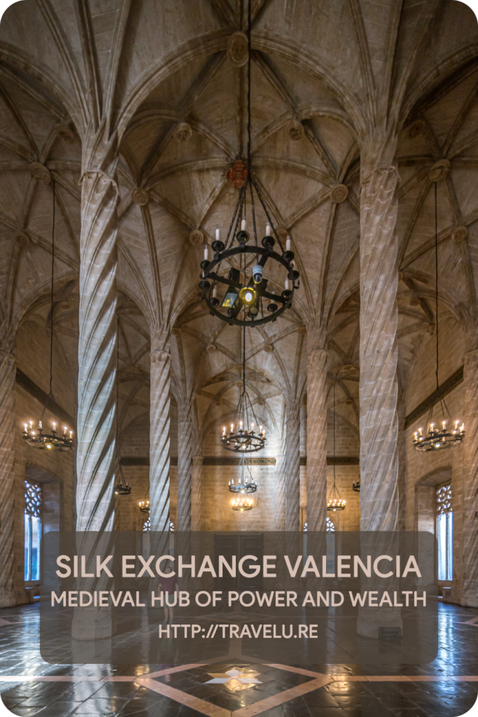 It was a simple reminder for the traders to be good christian and trade with honesty, so they remain prosperous. - Silk Exchange, Valencia - Medieval Hub of Power and Wealth - Travelure ©