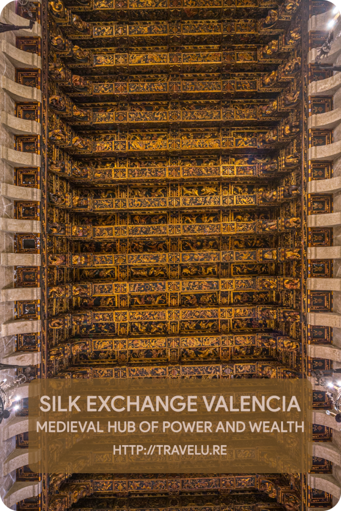 It was a simple reminder for the traders to be good christian and trade with honesty, so they remain prosperous. - Silk Exchange, Valencia - Medieval Hub of Power and Wealth - Travelure ©