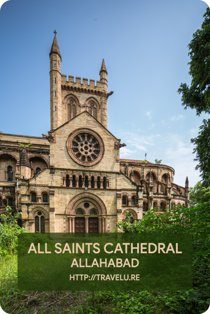 Inside, the marble and gold altar, alabaster pulpit, ornate arches, and attractive stained glass windows impart flair to this gorgeous example of architecture. - All Saints Cathedral - The Gothic Crown Jewel of Allahabad - Travelure ©