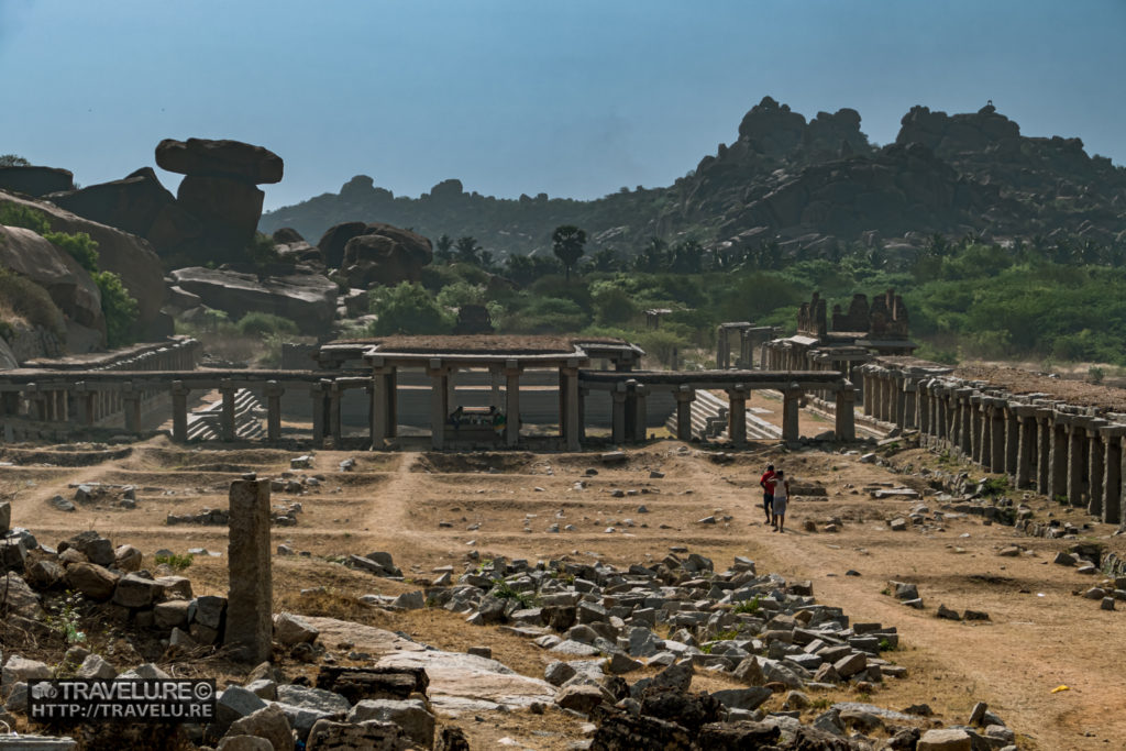 Pillared marketplace with a step-well in the background - Travelure ©