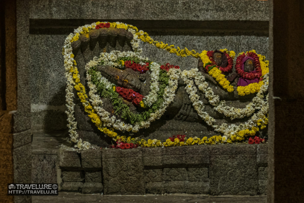 The idol of reclining Vishnu inside Ranganatha Temple - Travelure ©