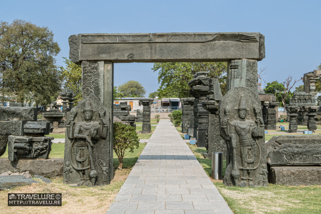 The sculpted granite pillars from the Kakatiya era - Travelure ©