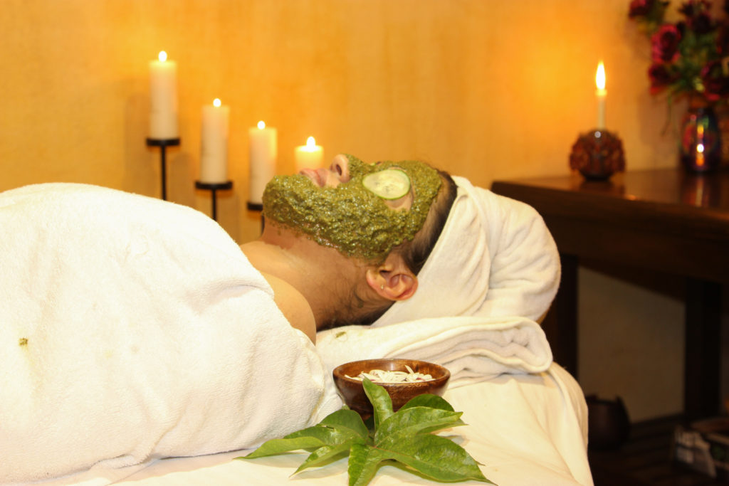 Spa treatment in progress - Image courtesy: Aahana Resort