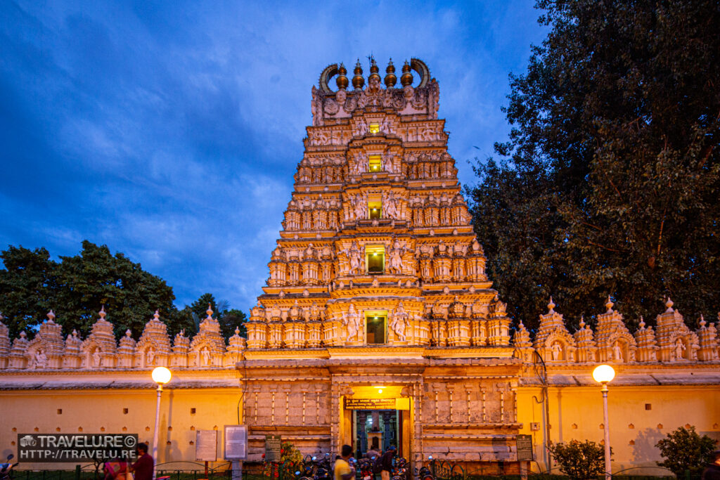 An illuminated temple inside Mysore Palace - Travelure ©