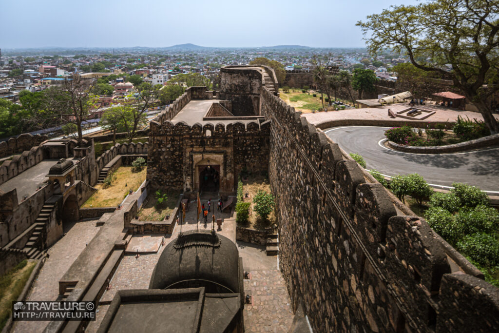 Imposing Ramparts of Jhansi Fort - Travelure ©