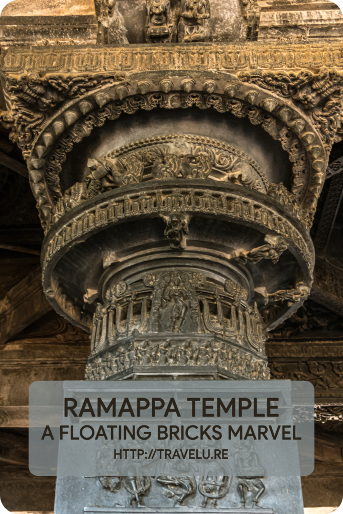 This perhaps is the only temple in India to be named after its chief sculptor, Ramappa. - Ramappa Temple - A Floating Bricks Marvel - Travelure ©