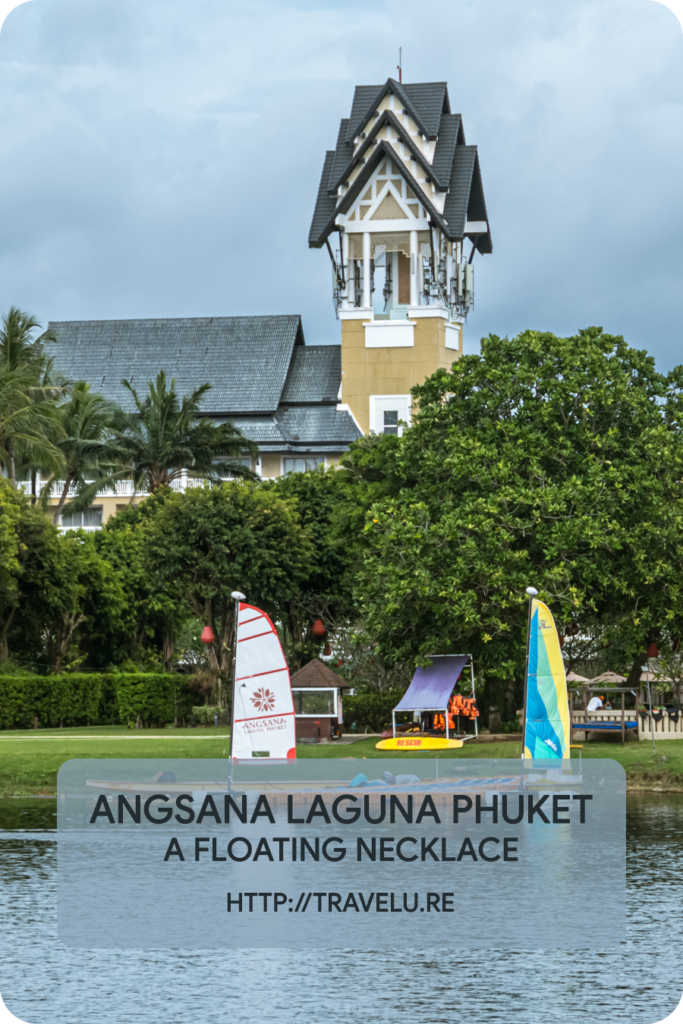 Seen from above, it is like a necklace floating on a 600,000 sq m lagoon. - Angsana Laguna Phuket - A Floating Necklace - Travelure ©